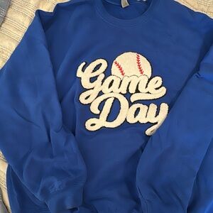 Blue 'Game Day' Sweatshirt